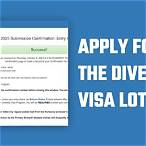 visa lottery application